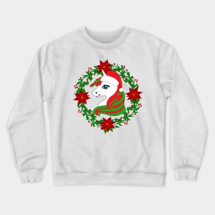 Christmas Unicorn Crewneck Sweatshirt